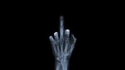 Виниловая наклейка Средний палец нарисованный фак рука - купить по выгодным  ценам в интернет-магазине OZON (709364660)