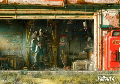 Fallout 4 — это визуальное представление разрушенного города, картинка  пустоши, пустошь, пейзаж фон картинки и Фото для бесплатной загрузки