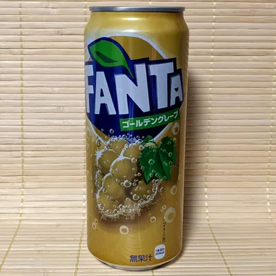 Fanta Soda - Golden Grape Tall Can (500ml) – napaJapan