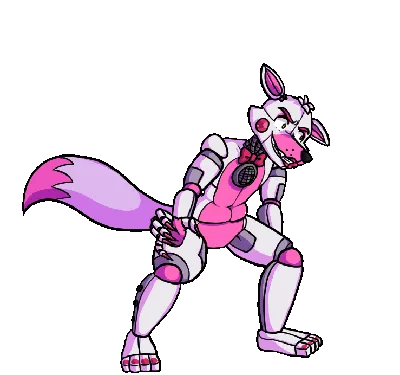 Funtime Foxy - Five Nights at Freddy's\" Photographic Print by  akushibluepaws | Redbubble