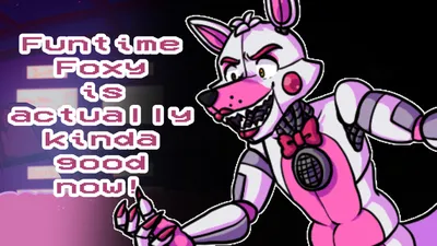 3D file FNAF / FIVE NIGHTS AT FREDDY's Funtime Foxy 🎃・Model to download  and 3D print・Cults