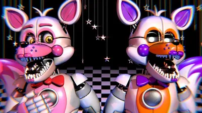 Funko Five Nights at Freddy's Tie-Dye Funtime Foxy Plush | GameStop