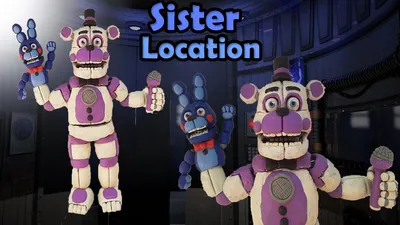 Фантайм Фредди FNAF SISTER LOCATION из пластилина - YouTube