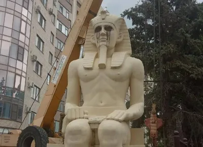 Голова египетского фараона подстроена под Майю 3D Модель $79 - .ma - Free3D