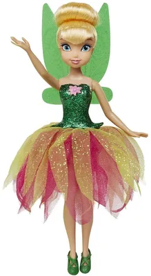 Disney Fairies Кукла \"Фея Динь-Динь с резинкой для волос\". Купить в  Санкт-Петербурге – Интернет-магазин Wite