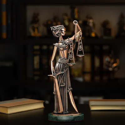 Подарочная статуэтка \" Фемида Богиня правосудия\" (id 111031287), купить в  Казахстане, цена на Satu.kz