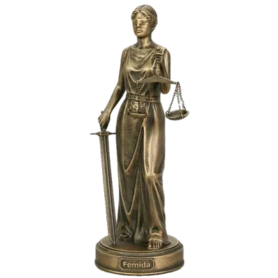 Veronese WS-651 Подставка «Фемида - богиня правосудия» - купить по выгодной  цене | Lefard Официальный сайт