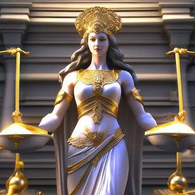 Подставка Veronese Фемида - богиня правосудия WS-651 - купить с доставкой в  интернет-магазине