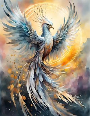 феникс был древней птицей с самыми красивыми перьями, картинка птица феникс,  Феникс, птица фон картинки и Фото для бесплатной загрузки