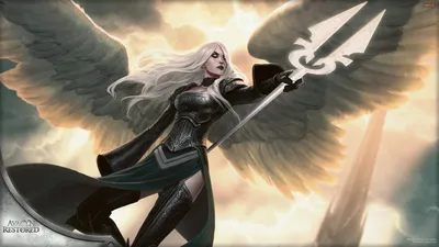 fantasy horror illustration of a dark avenging angel | Stable Diffusion |  OpenArt