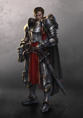 Темный рыцарь фантазии с 2 шпагами Иллюстрация штока - иллюстрации  насчитывающей шлем, рыцарь: 44961016