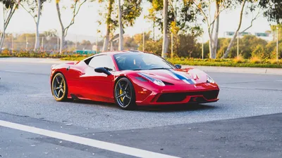 Картинки ferrari, 458, italia, black, феррари, суперкар, черная - обои  1280x1024, картинка №160981