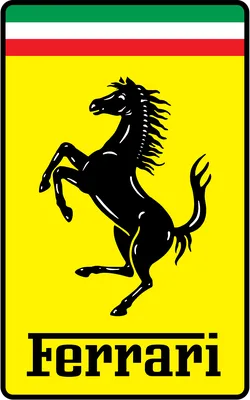 Логотип Ferrari, черный фон - обои для рабочего стола, картинки, фото
