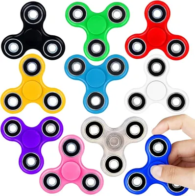 Amazon.com: Rainbow Fidget Spinner Toys Metal 3 Pack Set, Small Handheld  Finger Hand Spinners Fidgeting Toy for Kids Adults Spinning Top Focus Desk  Toys Fingertip Gyro Party Favors Goody Bag Fillers Novelty