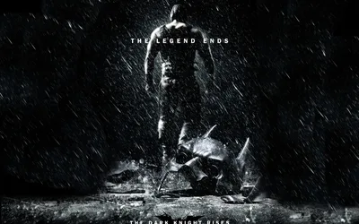II THE DARK KNIGHT RISES THE LEGEND ENDS Ot-COCNOARY JULY 20 EXPERIENCE IT  IN IMAX' / The Dark Knight Rises (Тёмный рыцарь: Возрождение легенды) ::  Batman (Бэтмен, Темный рыцарь, Брюс Уэйн) ::