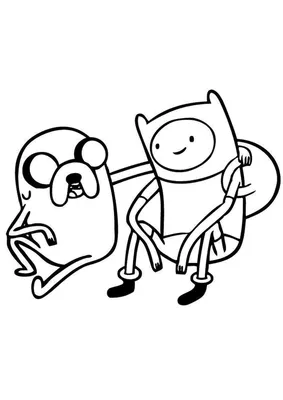 Фигурка акриловая Время Приключений Adventure Time Джейк и Финн - купить с  доставкой по выгодным ценам в интернет-магазине OZON (996795848)
