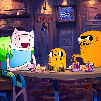 Игрушки Фин и Джейк из \"Adventure Time\" | Пикабу