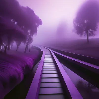 Эстетика фиолетового цвета, тонкая …» — создано в Шедевруме