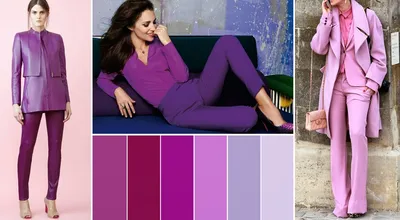 Ткань атлас из вискозы фиолетового цвета - купить в интернет-магазине