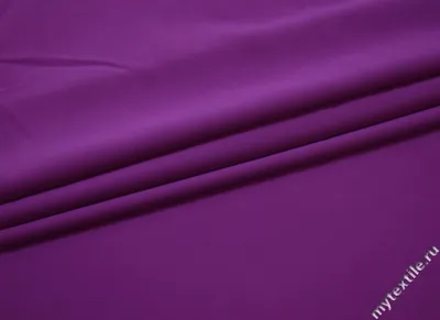 Купить ткань Плотный бархат фиолетового цвета в Москве L07032019 – LA DIVA