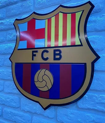 Обои на рабочий стол Знак футбольного клуба Барселона / Barcelona (FCB),  обои для рабочего стола, скачать обои, обои бесплатно