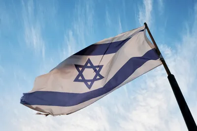 Государственный флаг Израиля (145х90см.) (id 112062586), купить в  Казахстане, цена на Satu.kz