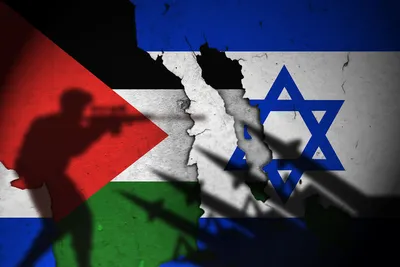 Нашивка флаг Израиля| Купить шеврон флаг на липучке