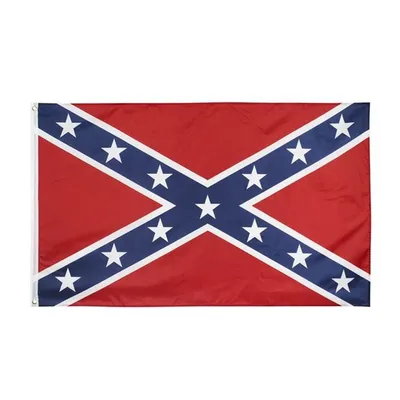 Нашивка байкера «Флаг Конфедерации» купить в интернет-магазине RusAtribut