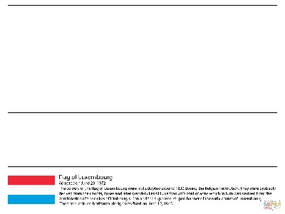 Термонаклейка Флаг Люксембурга, термоперенос на ткань - купить аппликацию,  принт, термотрансфер, термоперенос на футболку и на о