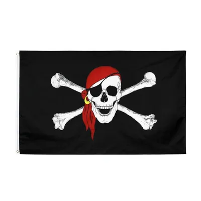 Поставщики, производители и производители красного пиратского флага на  заказ в Китае - Прямая продажа с фабрики - JOHNIN FLAG