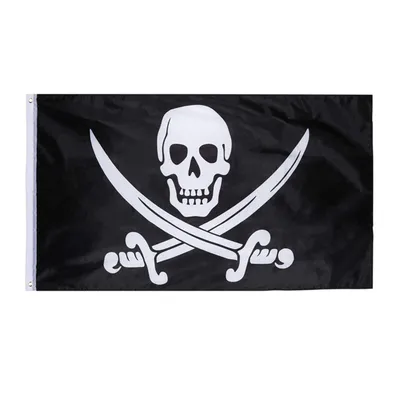 Флаг \"Пиратов\" — купить по цене от ПРОИЗВОДИТЕЛЯ — ОПТ | РОЗНИЦА