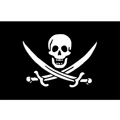 Пиратский флаг. Флаг пиратов. Jolly Roger RESTEQ. Флаг Череп и кости 150*90  см полиэстер. Веселый Роджер (ID#1465703951), цена: 399 ₴, купить на Prom.ua