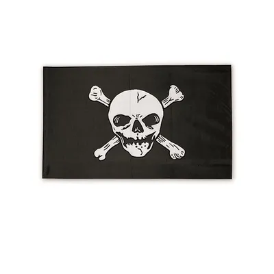 Большой пиратский флаг