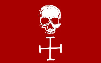 Флаг пирата малый (40x30 см): 40х30 см (Италия) купить в Калининграде