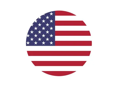 USA Flag Icon PNG vector in SVG, PDF, AI, CDR format