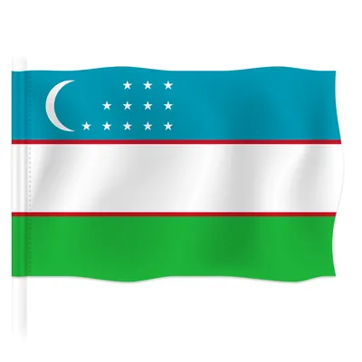 Flag of Uzbekistan Stock Photo by ©adempercem 82617998