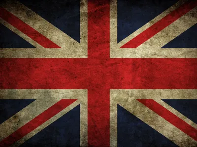 Флаг Великобритании очень стильный и строгий - обои на рабочий стол