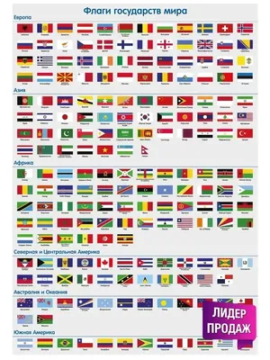 Купить флаги стран мира оптом — заказать в Москве недорого