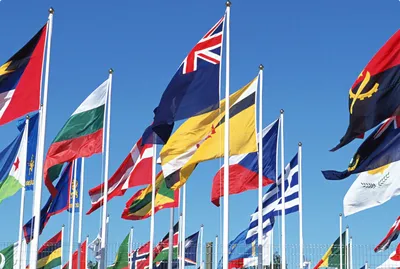 Флаги Стран Европы Плоский Стиль Векторное изображение ©-panya- 196961600