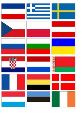 Флаги стран принадлежа к Европейскому союзу Иллюстрация штока - иллюстрации  насчитывающей хорватия, дания: 123404233