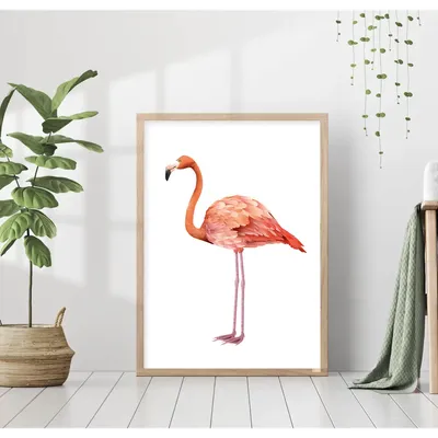 Как нарисовать Фламинго просто и мило. | РИСУНКИ ЮЛЬКИ | Дзен