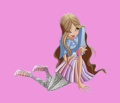 Флора из эндинга World of Winx - World of Winx - YouLoveIt.ru