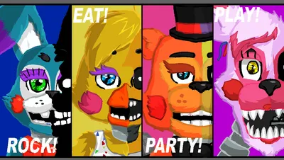 FNAF 2 puzzle - online puzzle