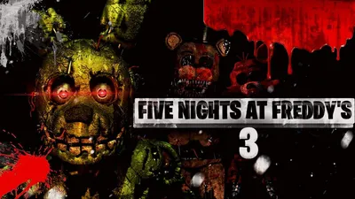 Video Game Five Nights at Freddy's 3 HD Wallpaper