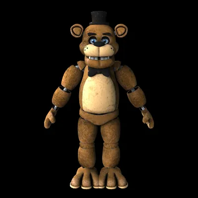 Freddy fazbear from fnaf 1 on Craiyon