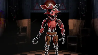 Five Nights at Freddy's Plush Foxy Costume for Adults - Walmart.com