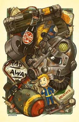 Photo | Fallout concept art, Fallout fan art, Fallout art