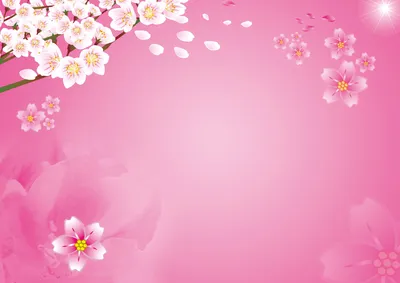 декоративный узор розовые цветы фон Stock Illustration | Adobe Stock