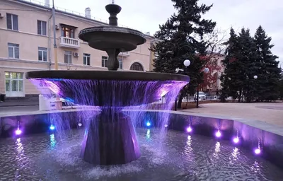 В Пущино открыли самый большой в Подмосковье фонтан / Новости /  Администрация городского округа Пущино