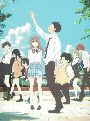 Постер (плакат) Koe no Katachi | Форма голоса – Ленбагет